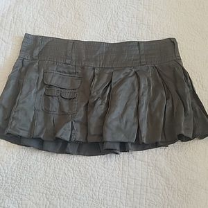 Hollister silk skirt